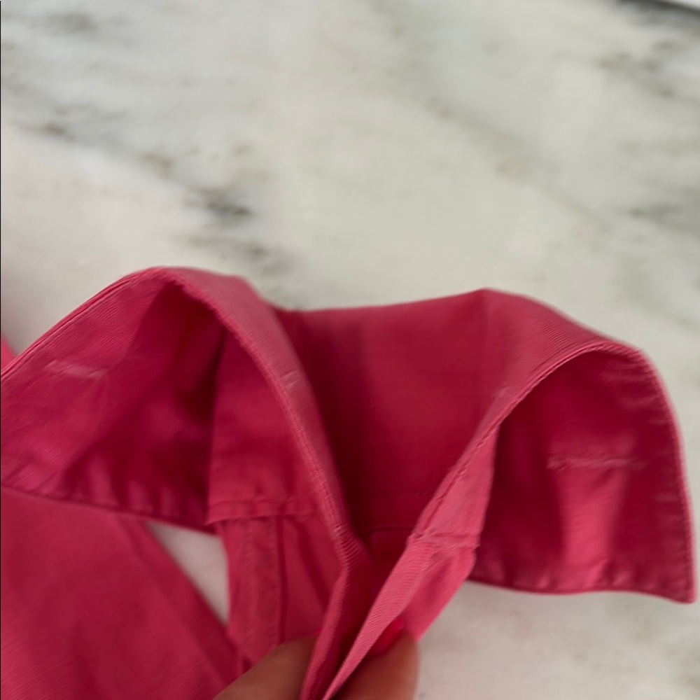Thomas Pink London Vibrant Pink Women’s Button-Up Shirt with cufflink style cuff - Picture 4 of 4